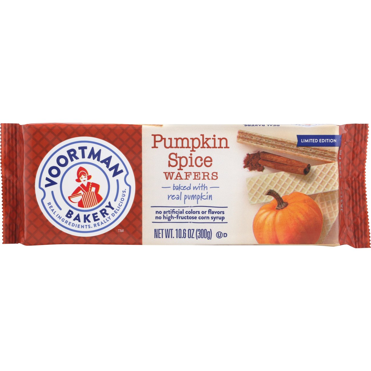 Voortman Pumpkin Spice Wafers Shop Cookies at HEB