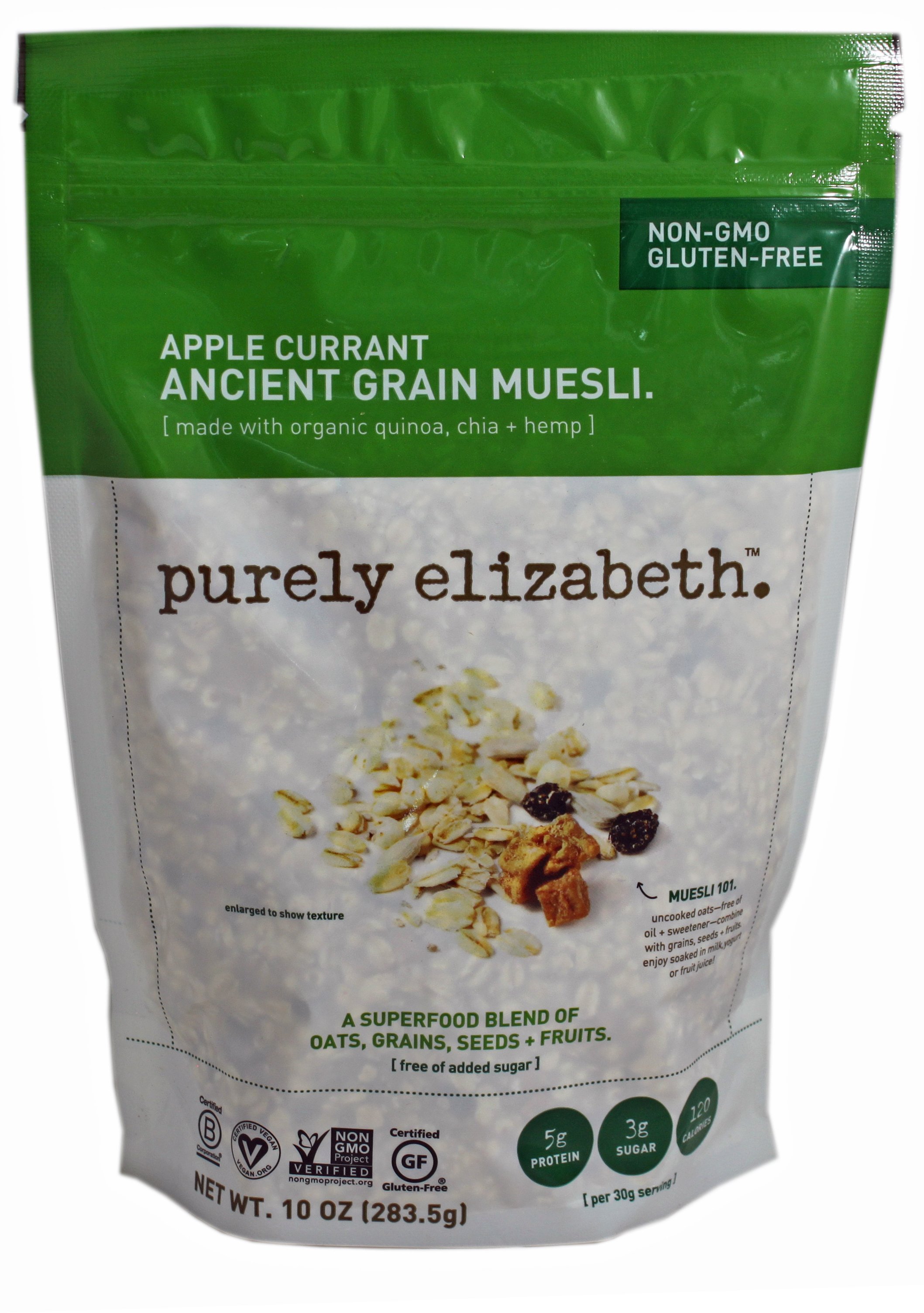 Purely Elizabeth Apple Currant Ancient Grain Muesli Shop Granola