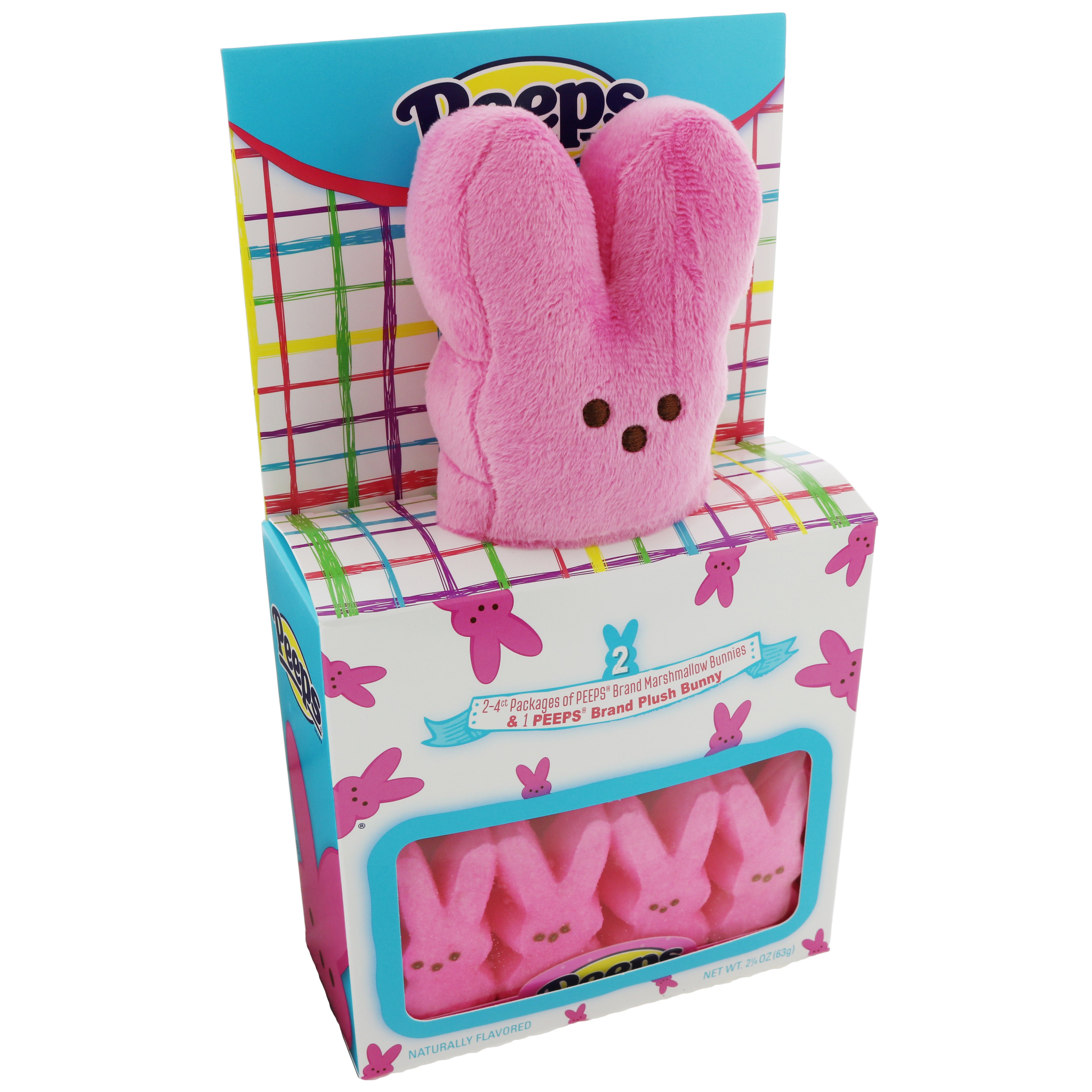 Peeps Pink Bunny Plush, 1 ct - Fry's Food Stores