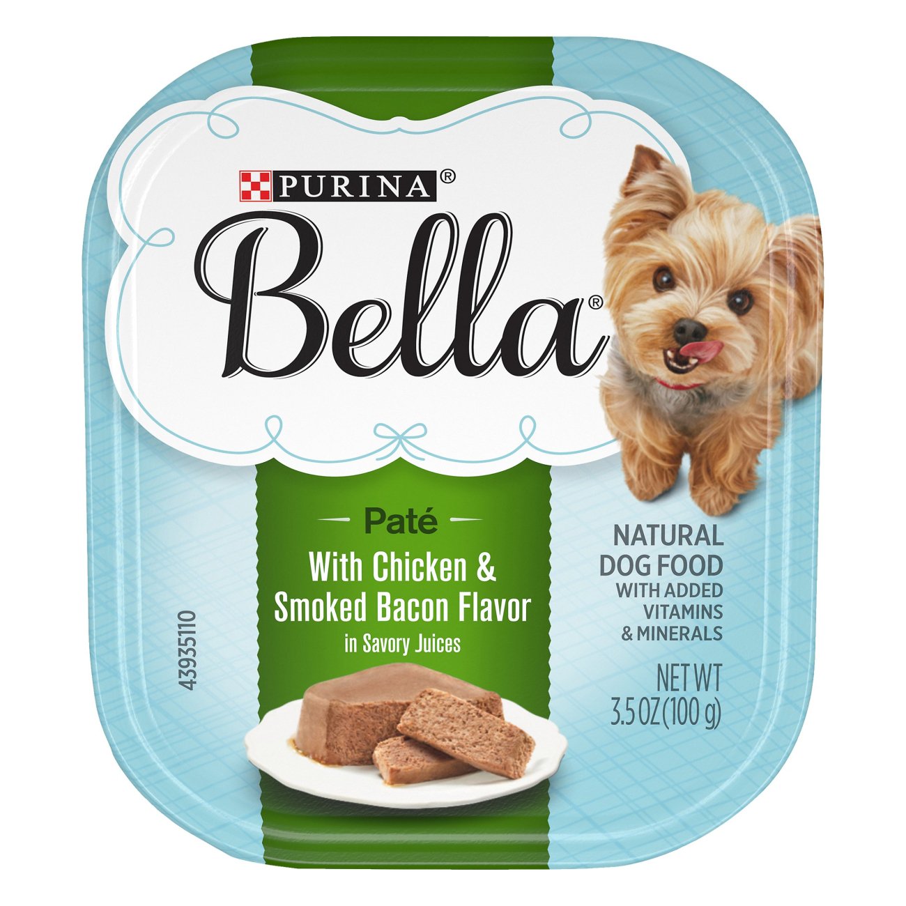 Purina Bella with Chicken & Smoked Bacon in Savory Juices Wet Dog Food