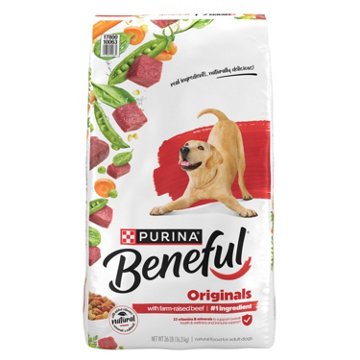 Beneful Purina Originals Natural Dog Food Dry Recipe - Farm-Raised Beef
