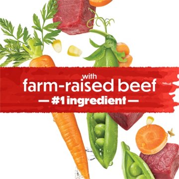 Beneful Purina Originals Natural Dog Food Dry Recipe - Farm-Raised Beef