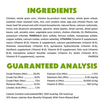 Beneful Purina Healthy Weight Natural Dog Food Dry Formula - Farm-Raised Chicken