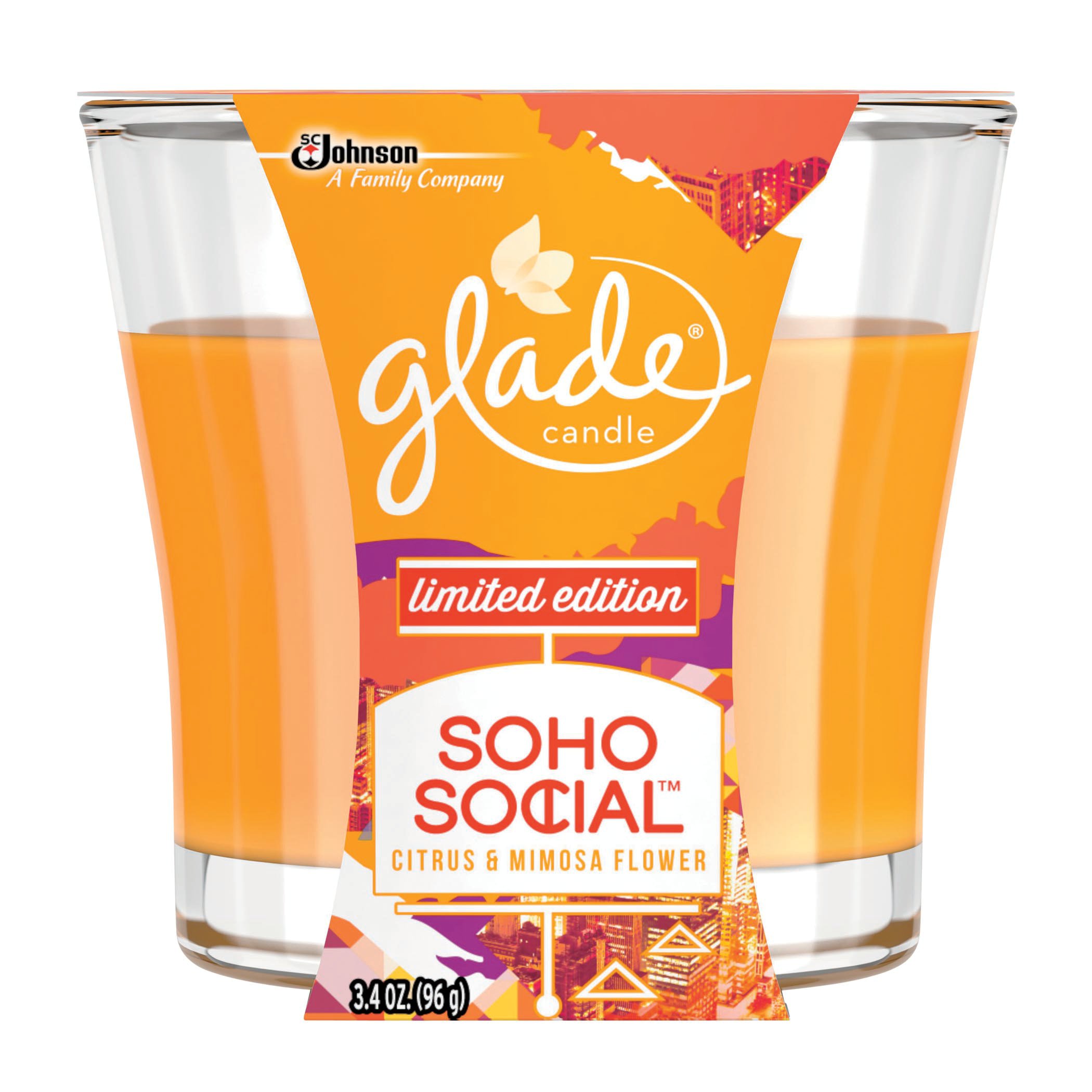 Glade Candle Soho Social Shop Candles at HEB