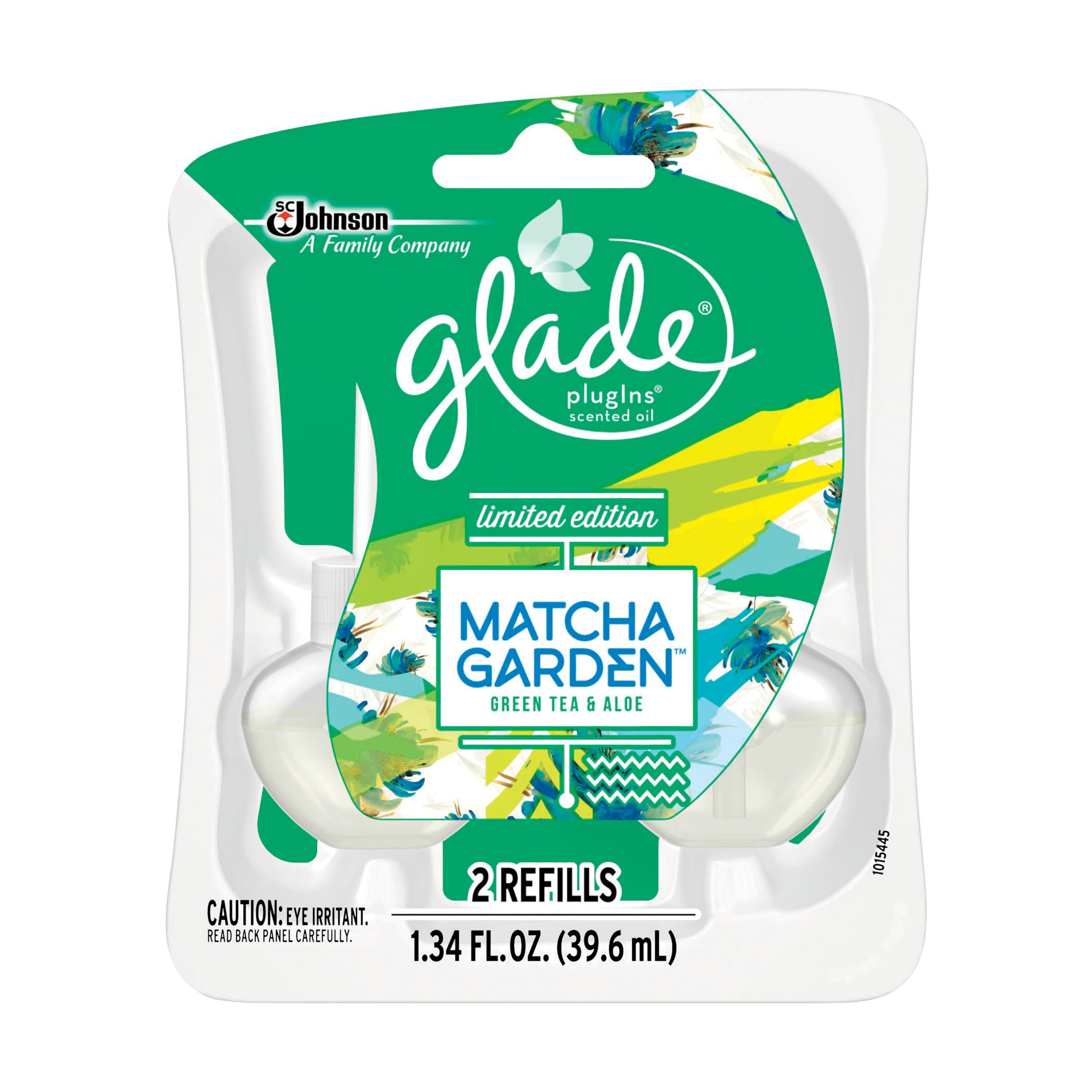 Glade Plugins Scented Oil Matcha Garden 2 Count