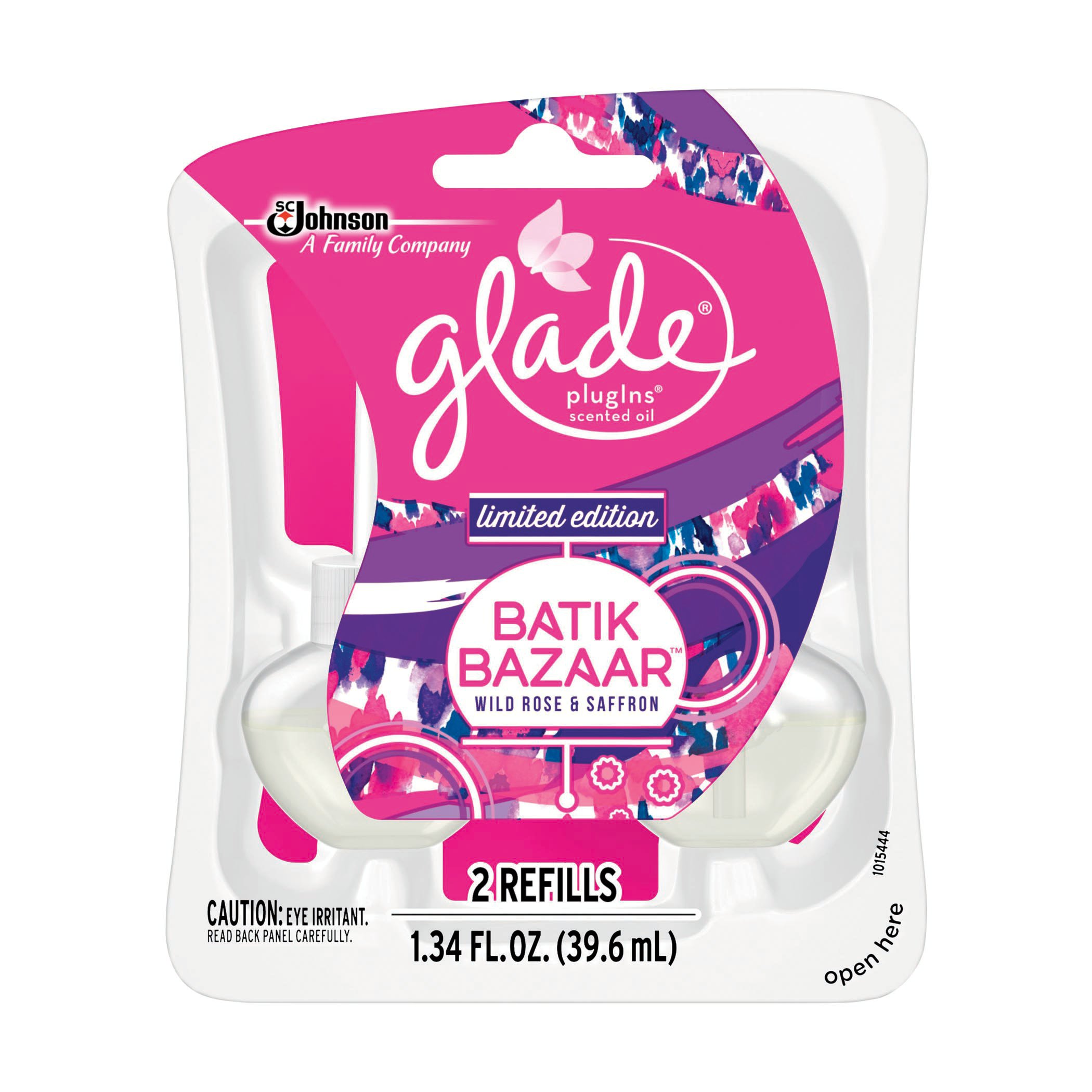 Glade Plugins Scented Oil Batik Bazaar 2 Count Shop Air Fresheners at HEB