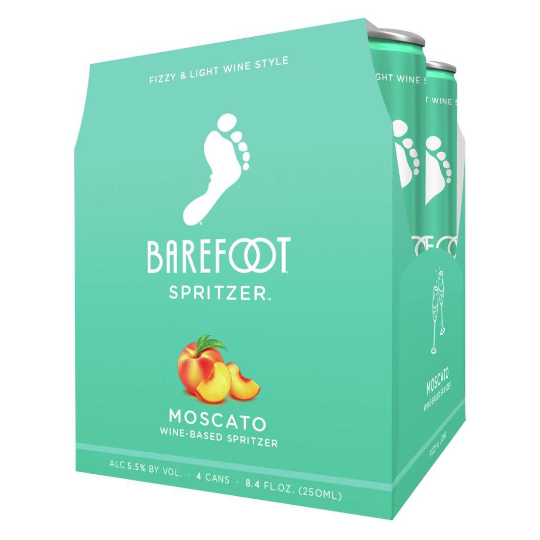 Barefoot Spritzer Moscato White Wine 250 mL Shop Malt beverages