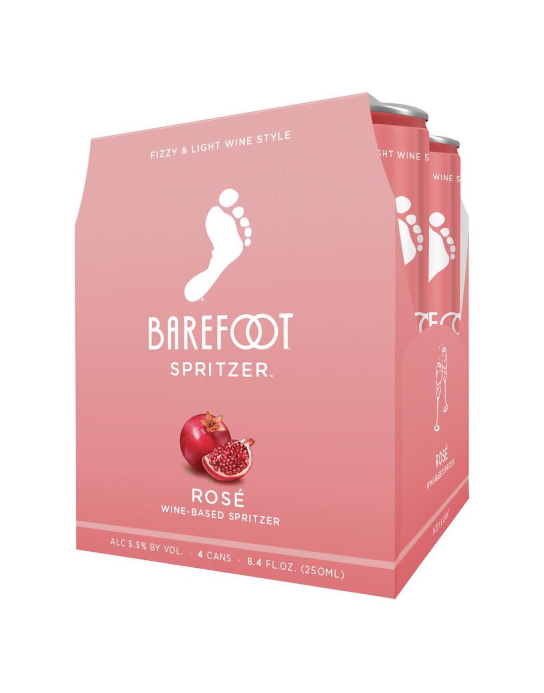 Barefoot Spritzer Rose Wine 250 mL; image 1 of 6