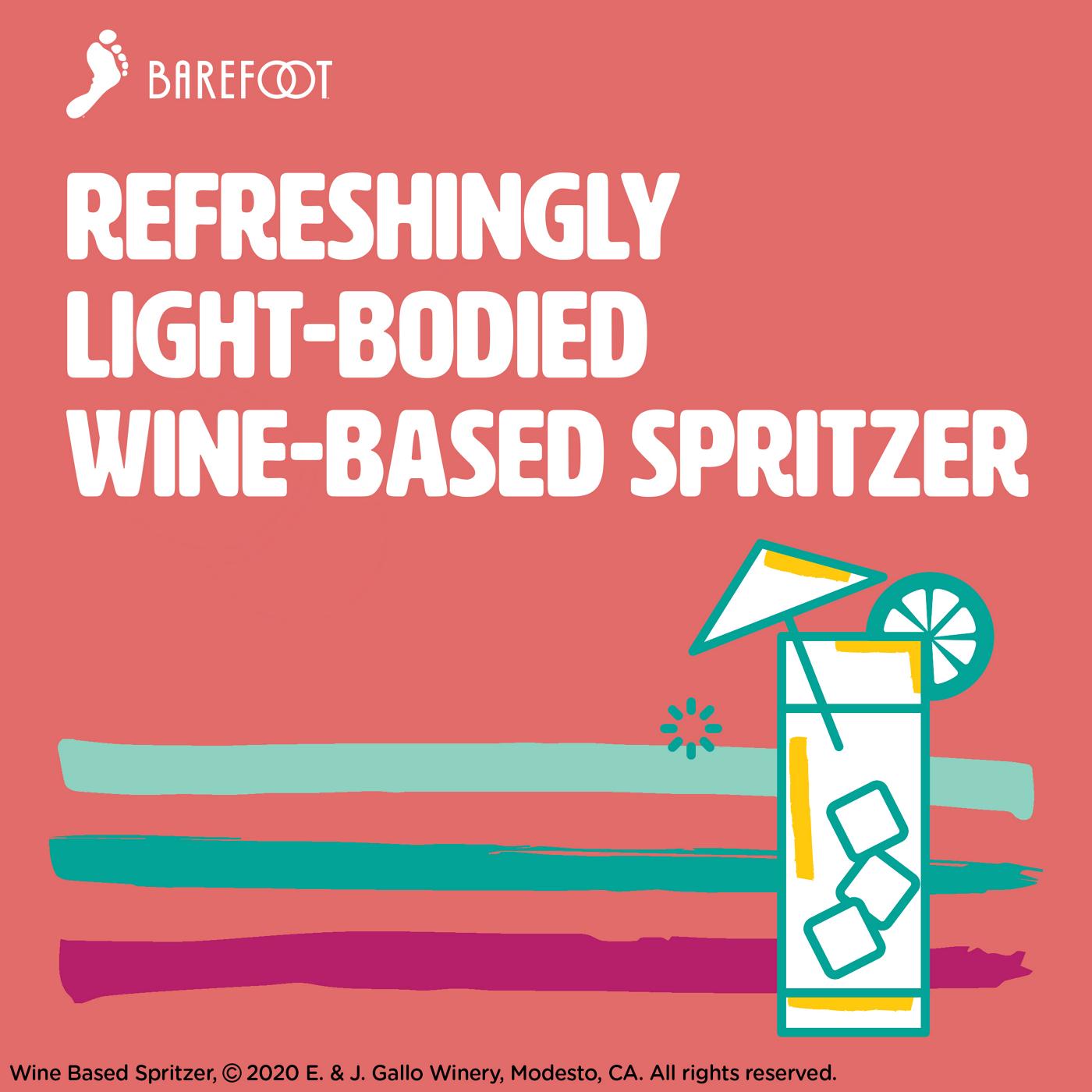 Barefoot Spritzer Rose Wine 250 mL; image 3 of 6