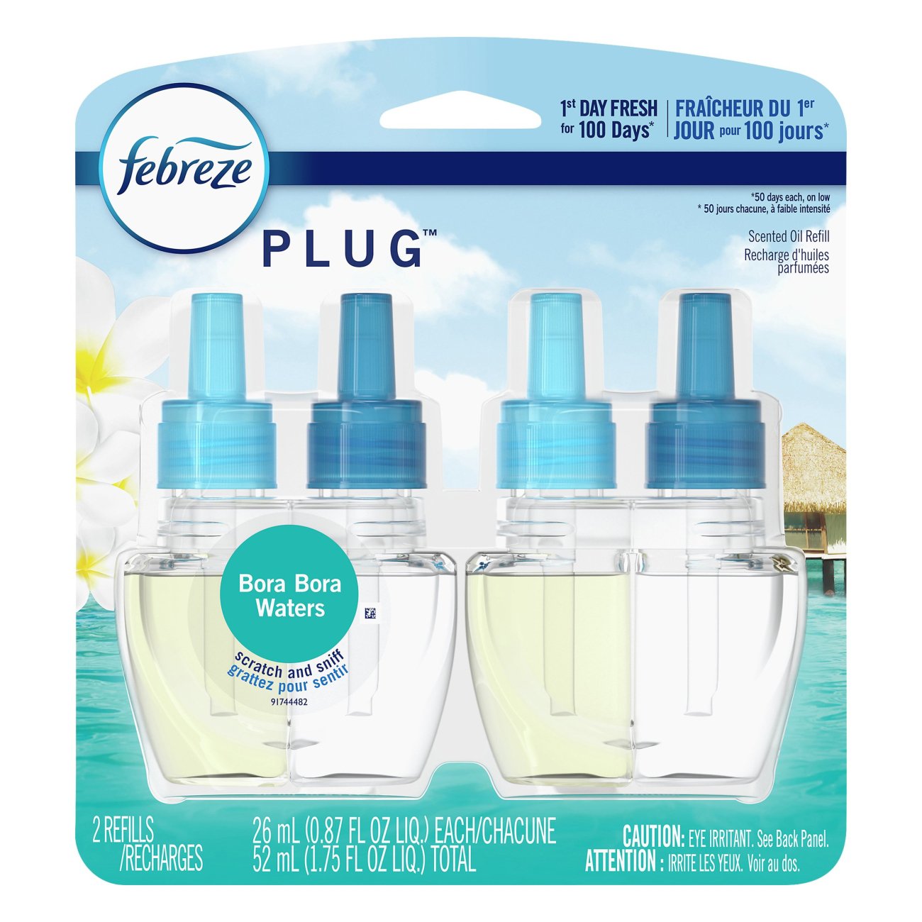 Febreze Plug Bora Bora Waters Scented Oil Refill Shop Air fresheners