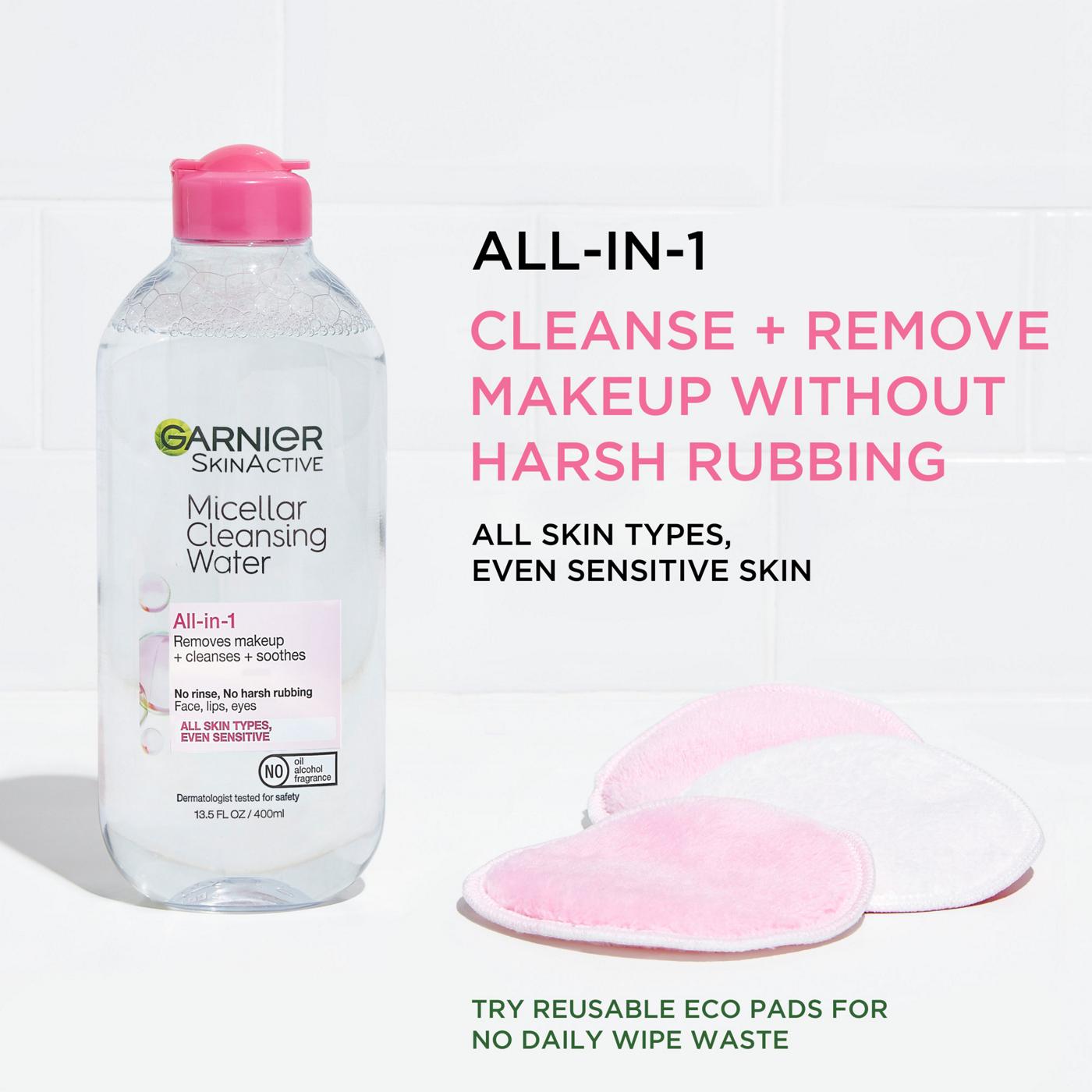 Garnier SkinActive Micellar Cleansing Water, For All Skin Types; image 4 of 11