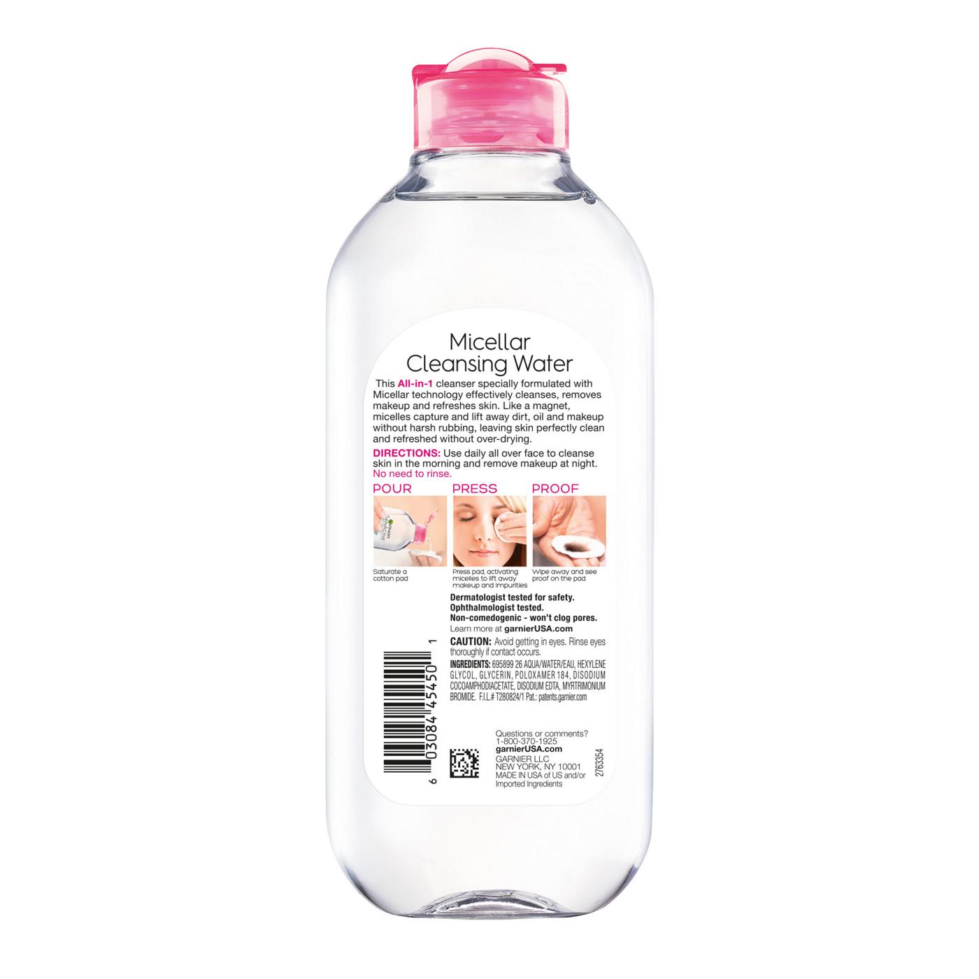 Garnier SkinActive Micellar Cleansing Water, For All Skin Types; image 4 of 11