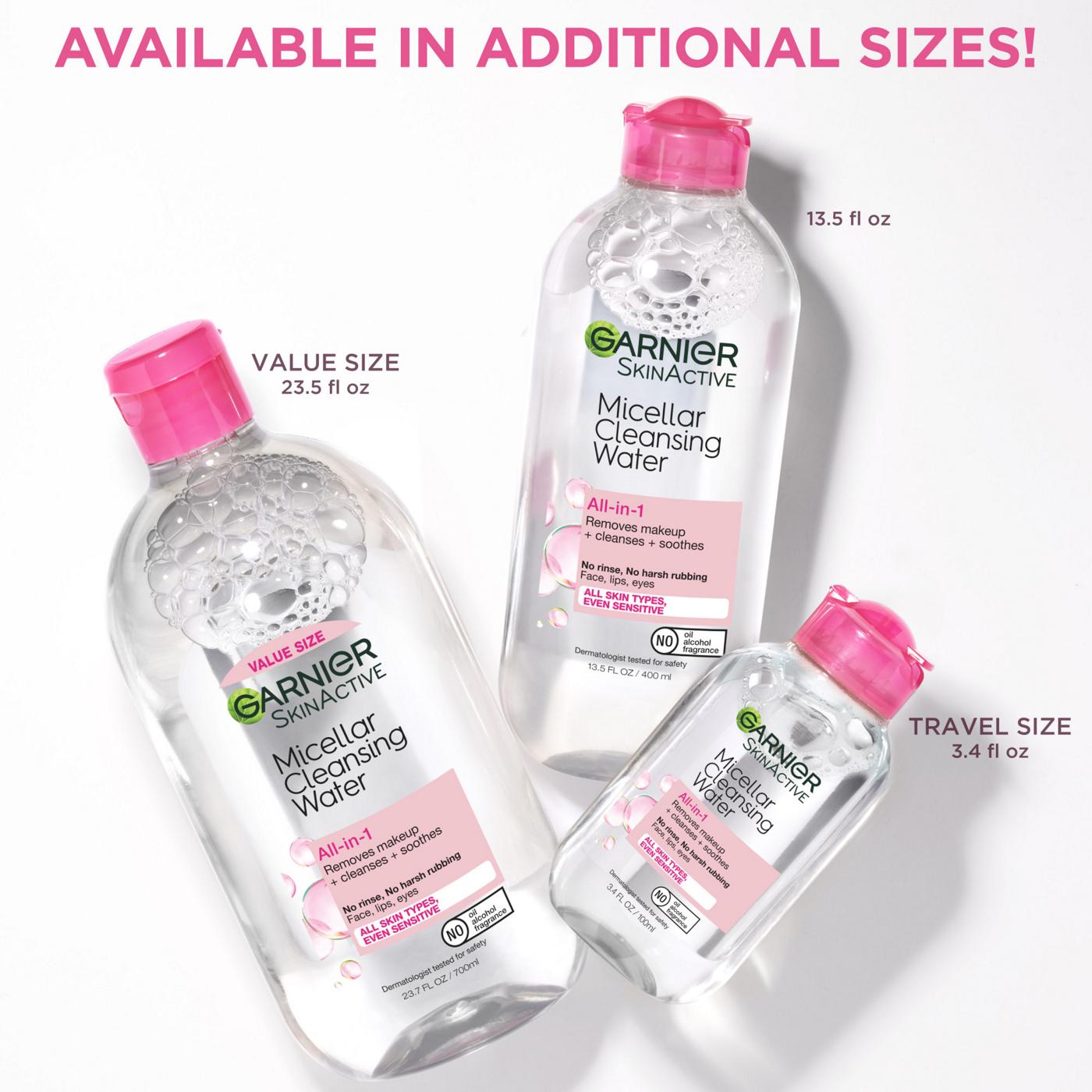 Garnier SkinActive Micellar Cleansing Water, For All Skin Types; image 11 of 11