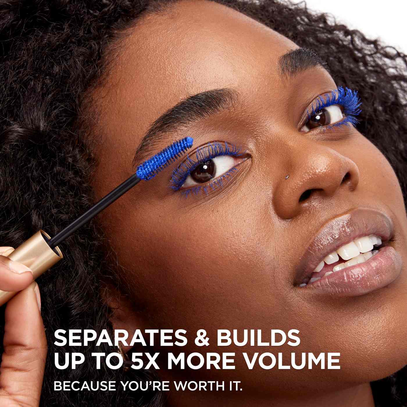 L'Oréal Paris Voluminous Original Washable Bold Eye Mascara - Cobalt Blue; image 7 of 8