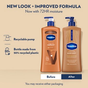 Vaseline Intensive Care Body Lotion Cocoa Radiant