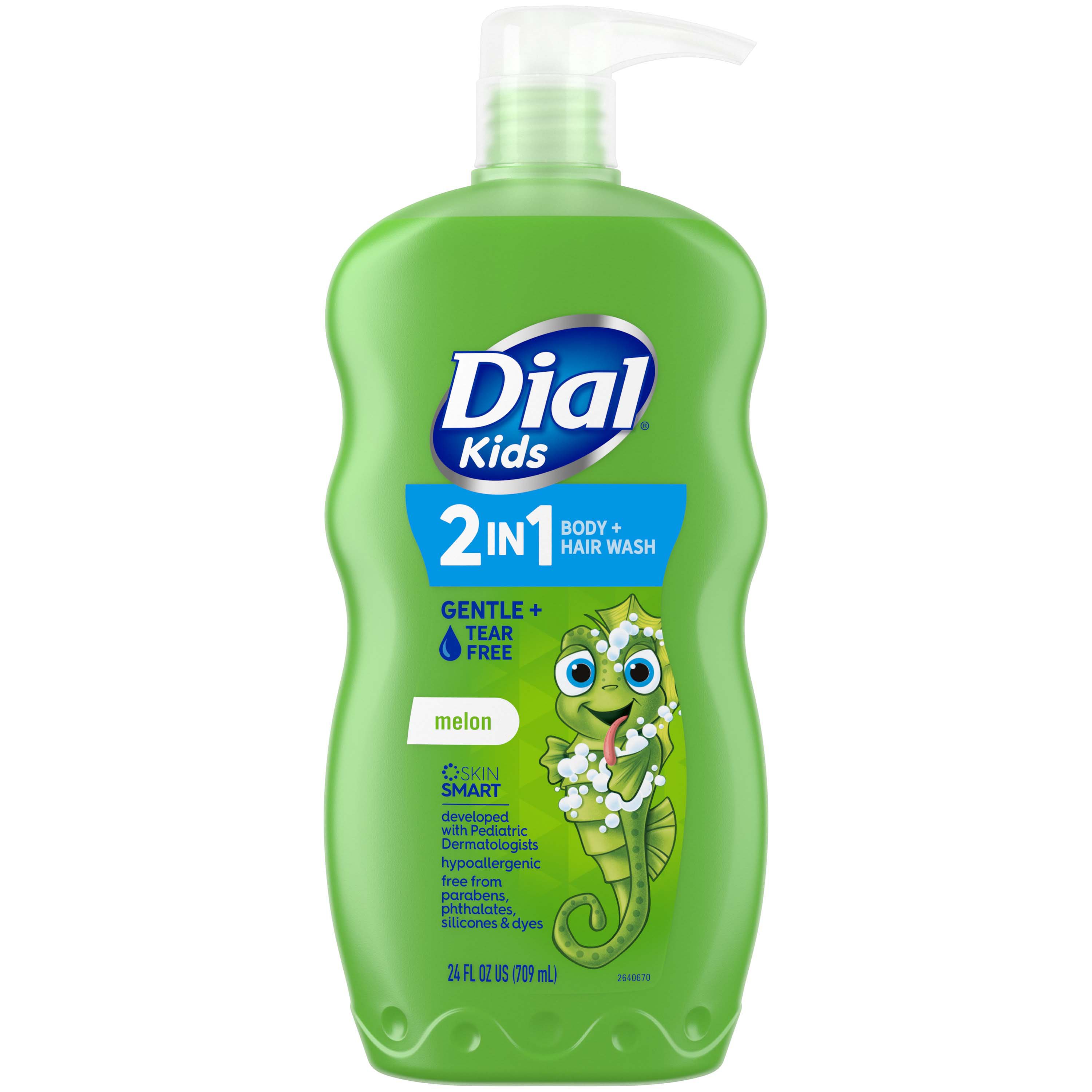 Dial Kids 2-in-1 Body + Hair Wash, Melon - Shop Health & Skin Care at H-E-B