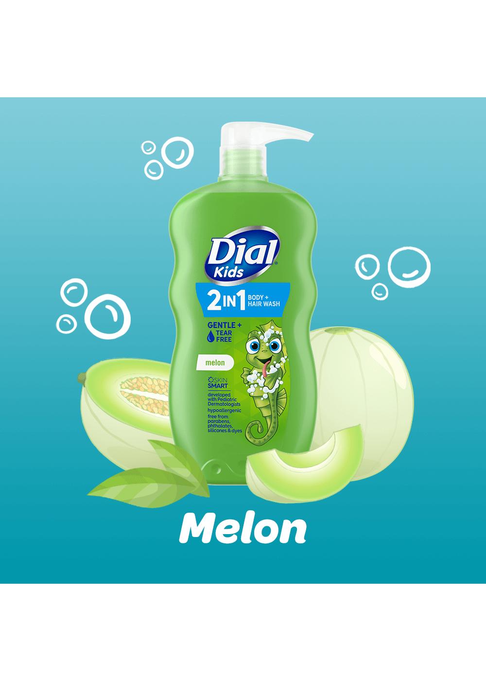 Dial Kids 2-in-1 Body + Hair Wash - Melon; image 2 of 9