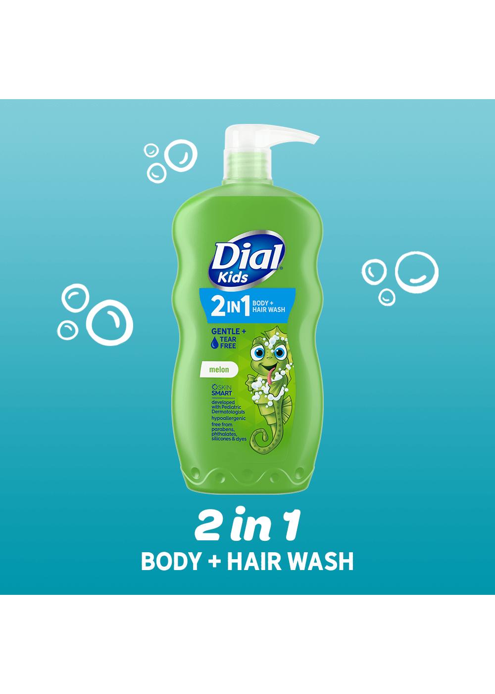 Dial Kids 2-in-1 Body + Hair Wash - Melon; image 3 of 9