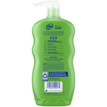 Dial Kids 2-in-1 Body, Hair & Bubble Bath - Melon, 24 oz