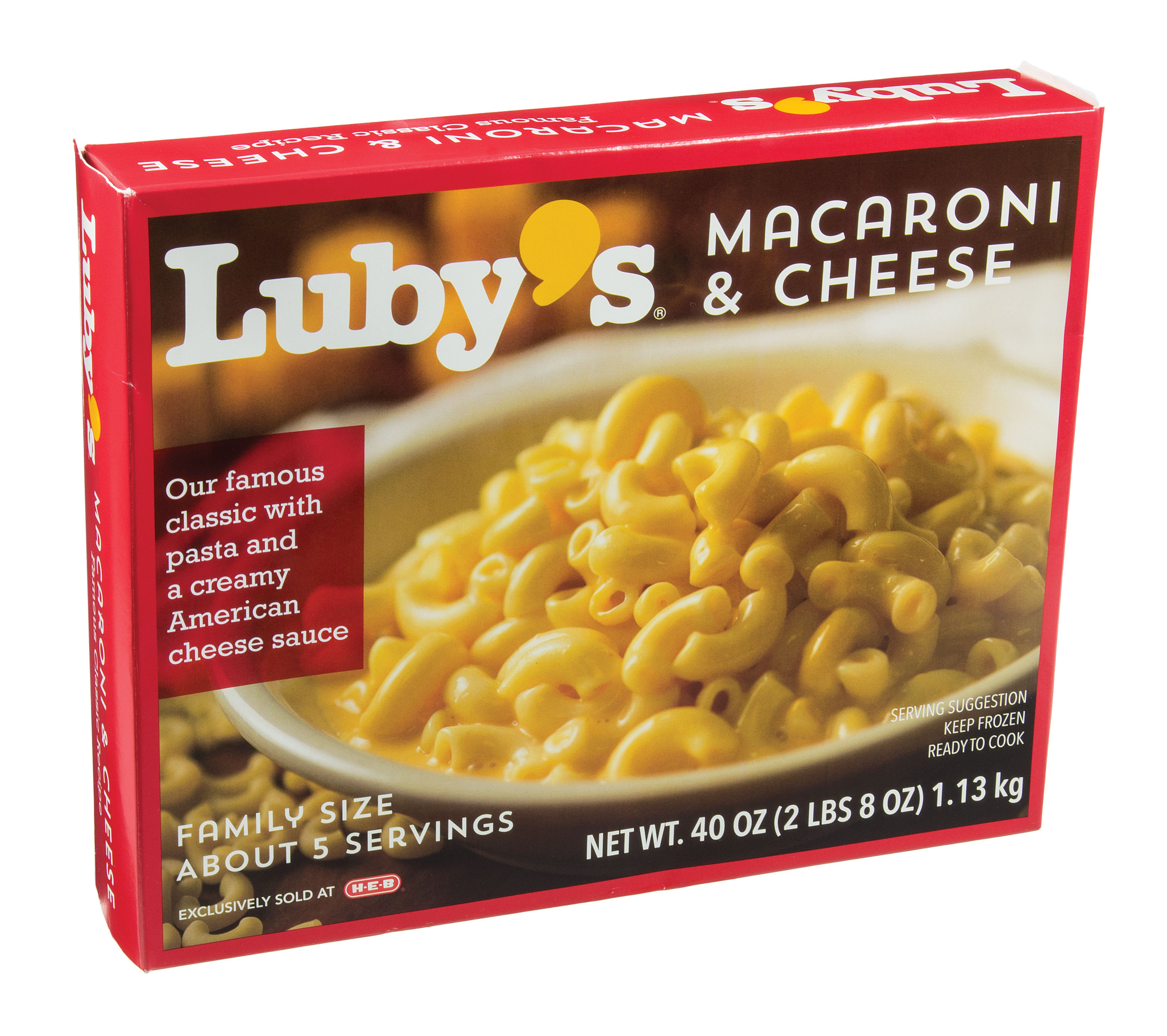 Luby S Macaroni And Cheese Shop Entrees Sides At H E B
