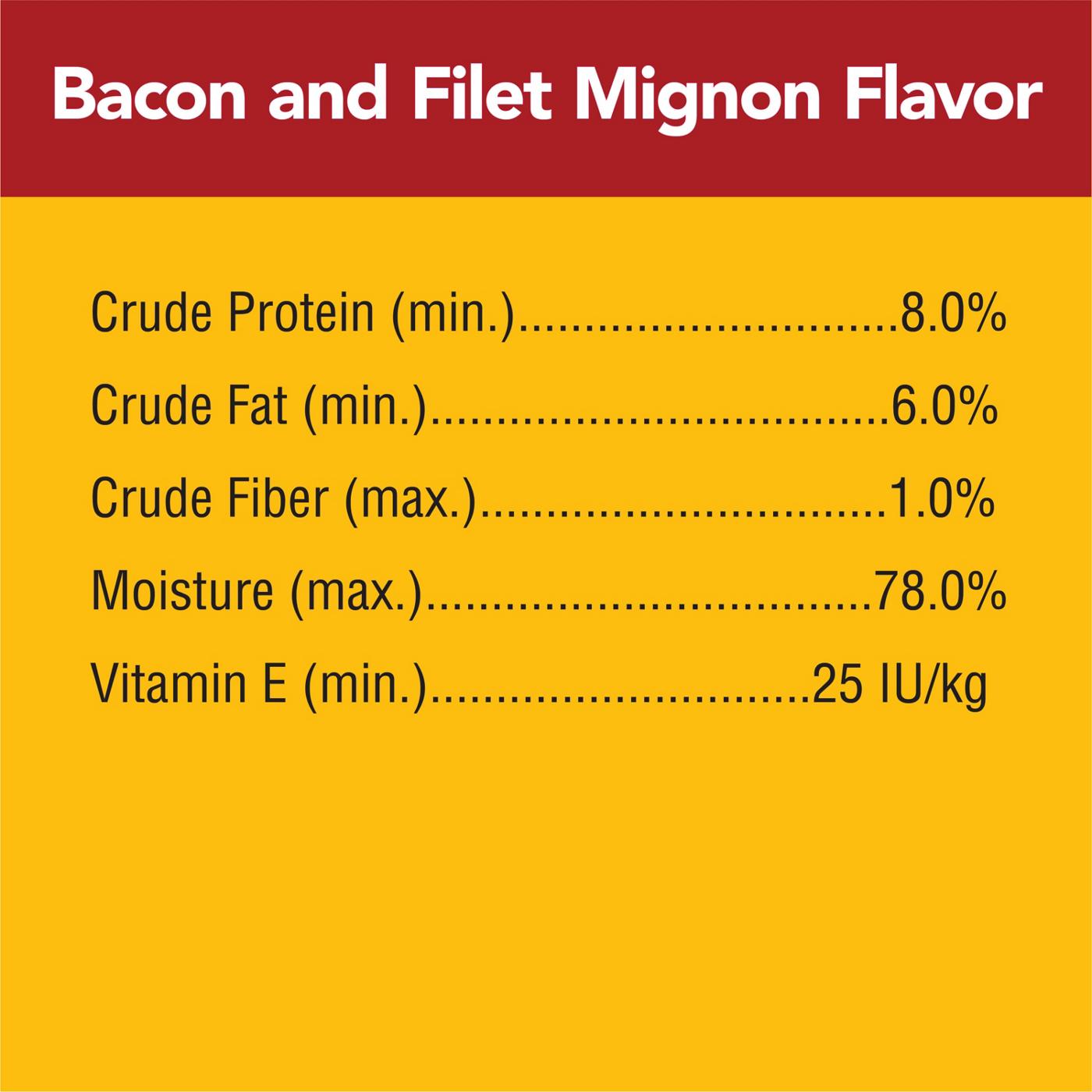 Pedigree Bacon & Filet Mignon Ground Dinner Wet Dog Food; image 3 of 5