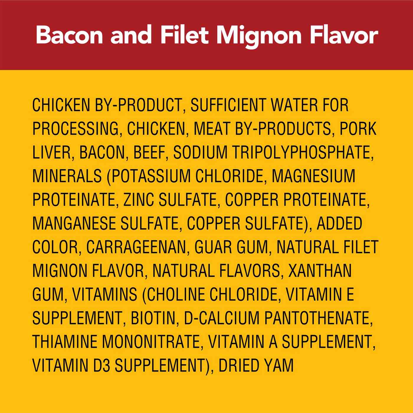 Pedigree Bacon & Filet Mignon Ground Dinner Wet Dog Food; image 5 of 5