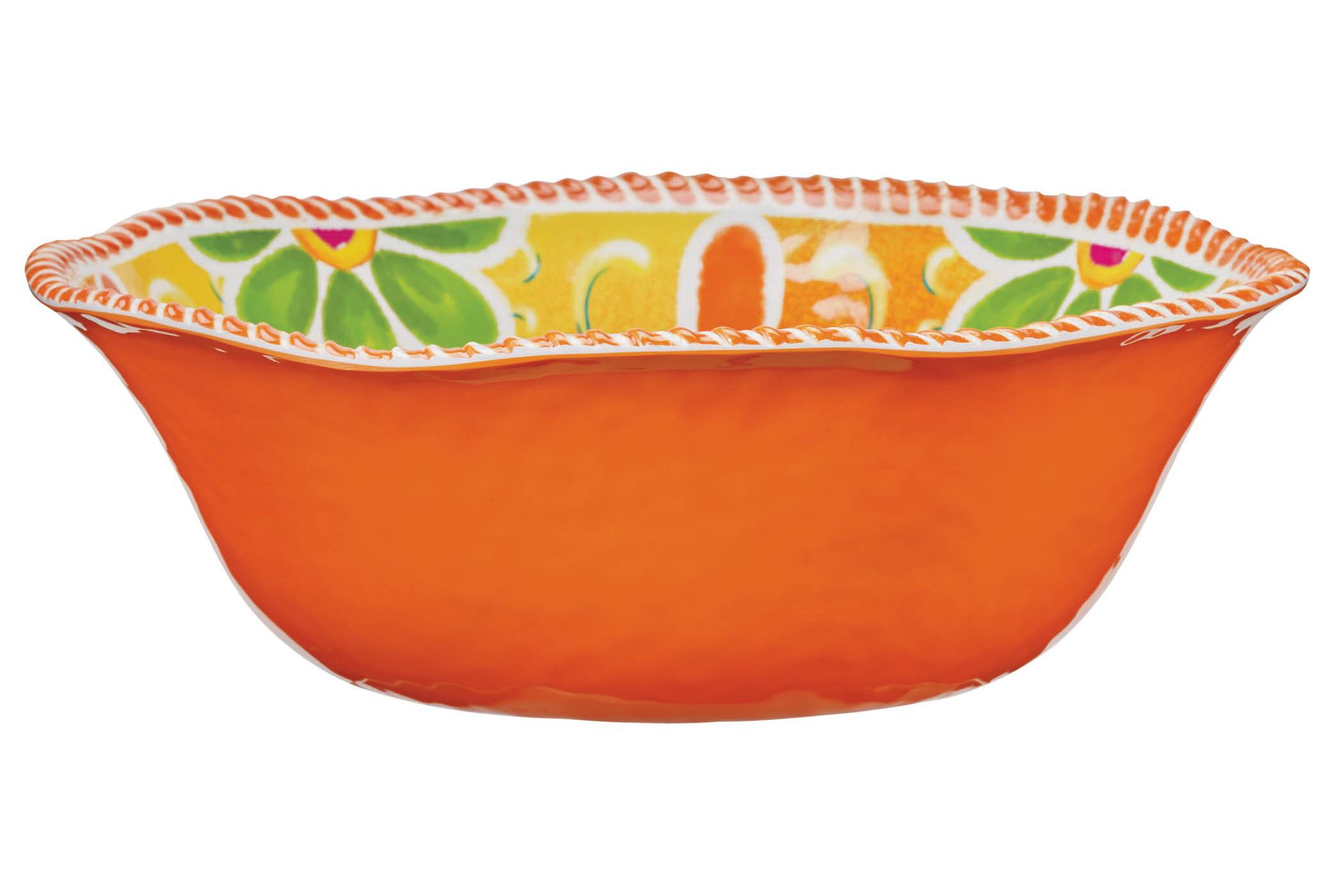 Cocinaware Fest Summer Melamine Serving Bowl; image 1 of 3