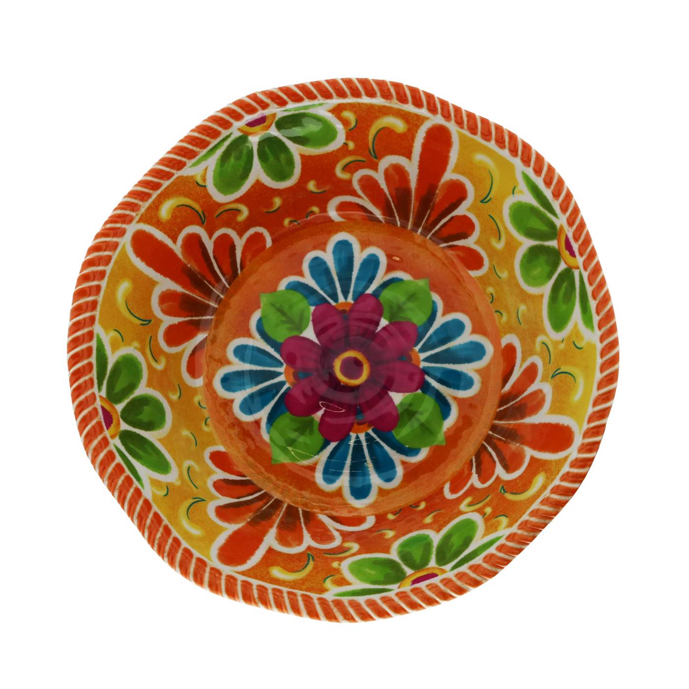 Cocinaware Fest Summer Melamine Serving Bowl; image 2 of 3