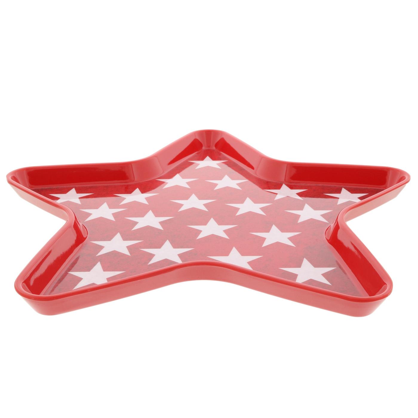 Dining Style Star Melamine Platter; image 2 of 4