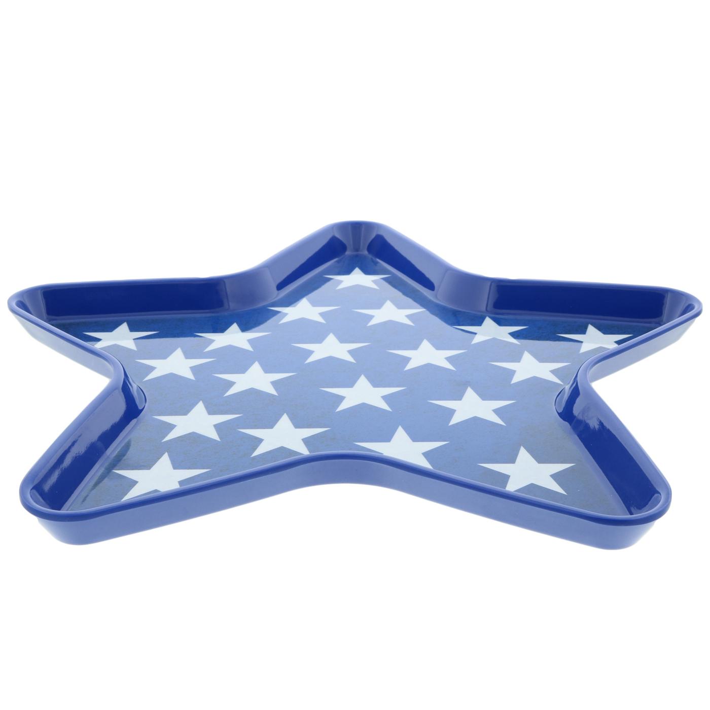 Dining Style Star Melamine Platter; image 3 of 4