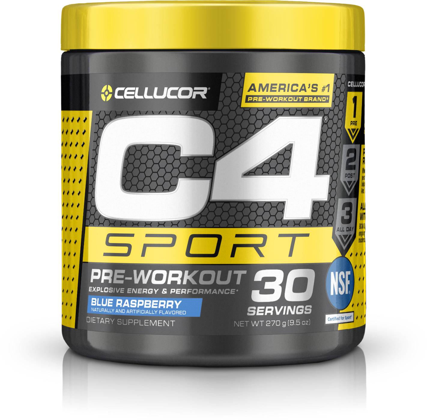 Cellucor C4 Sport Blue Raspberry; image 2 of 2