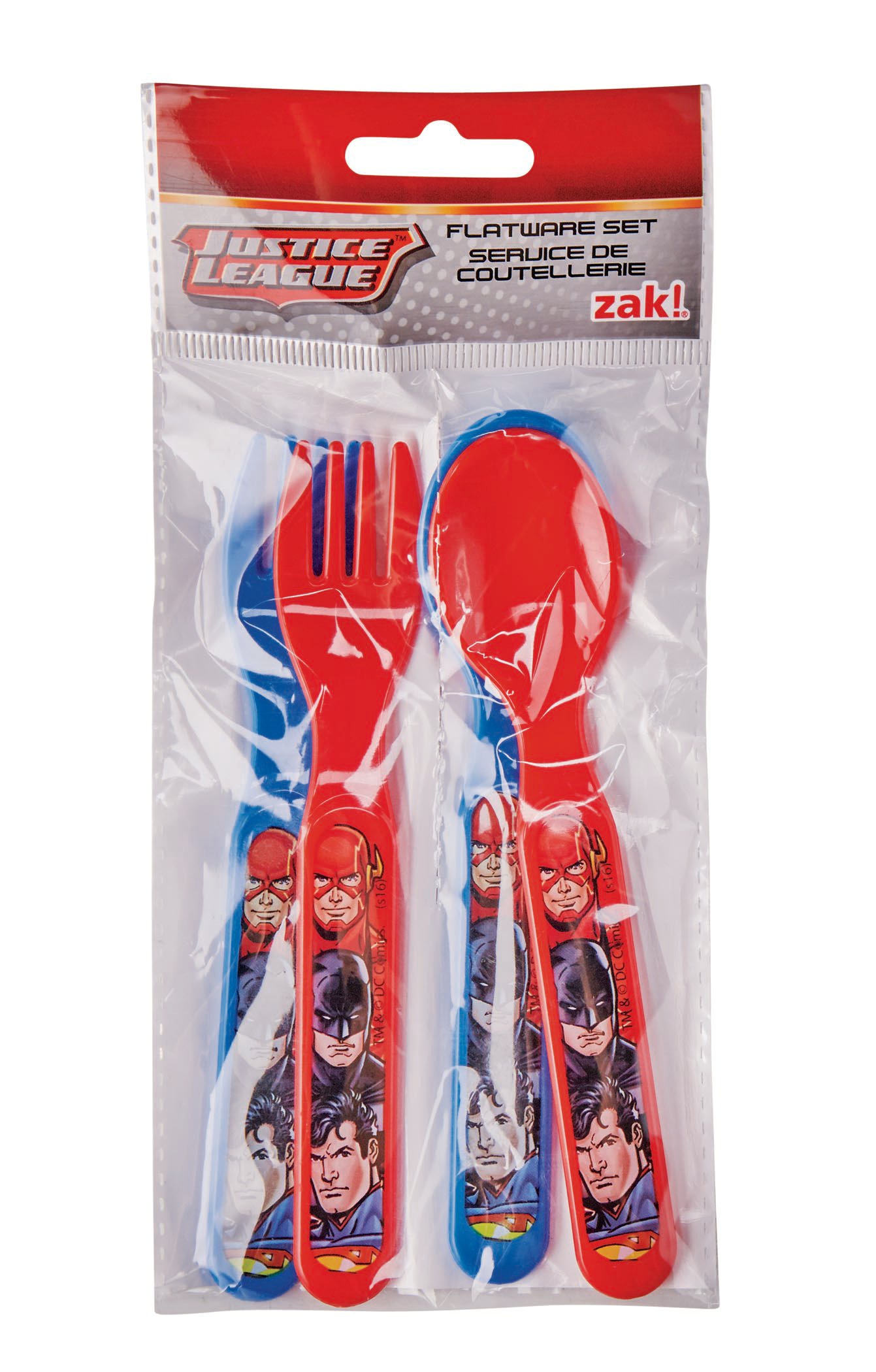 Zak! Designs Justice League Flatware Shop Dishes & Utensils at HEB