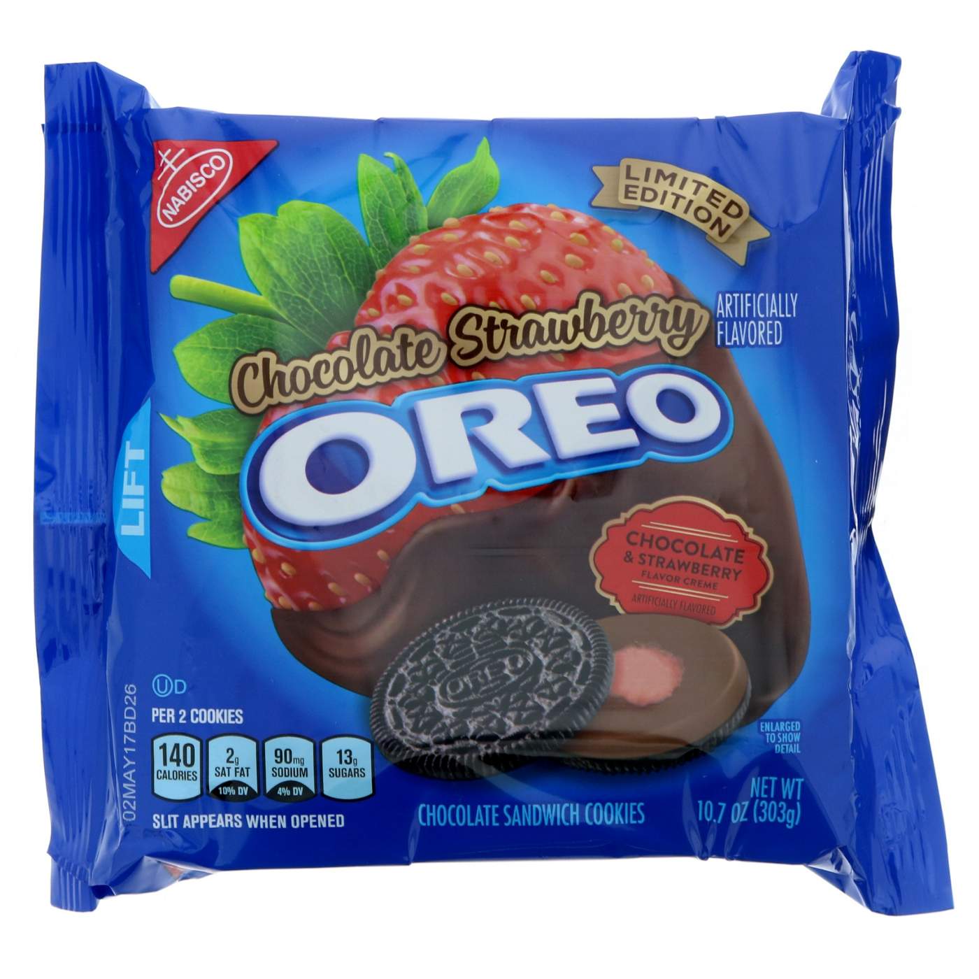 Nabisco Oreo Chocolate Strawberry; image 1 of 2