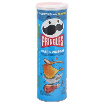 Pringles Salt & Vinegar Potato Crisps Chips