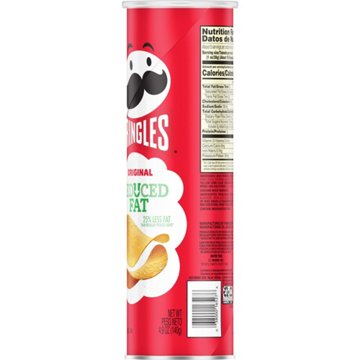 Pringles Reduced Fat Original Potato Crisps Chips