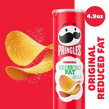 Pringles Reduced Fat Original Potato Crisps Chips
