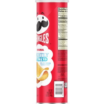Pringles Lightly Salted Original Potato Crisps Chips