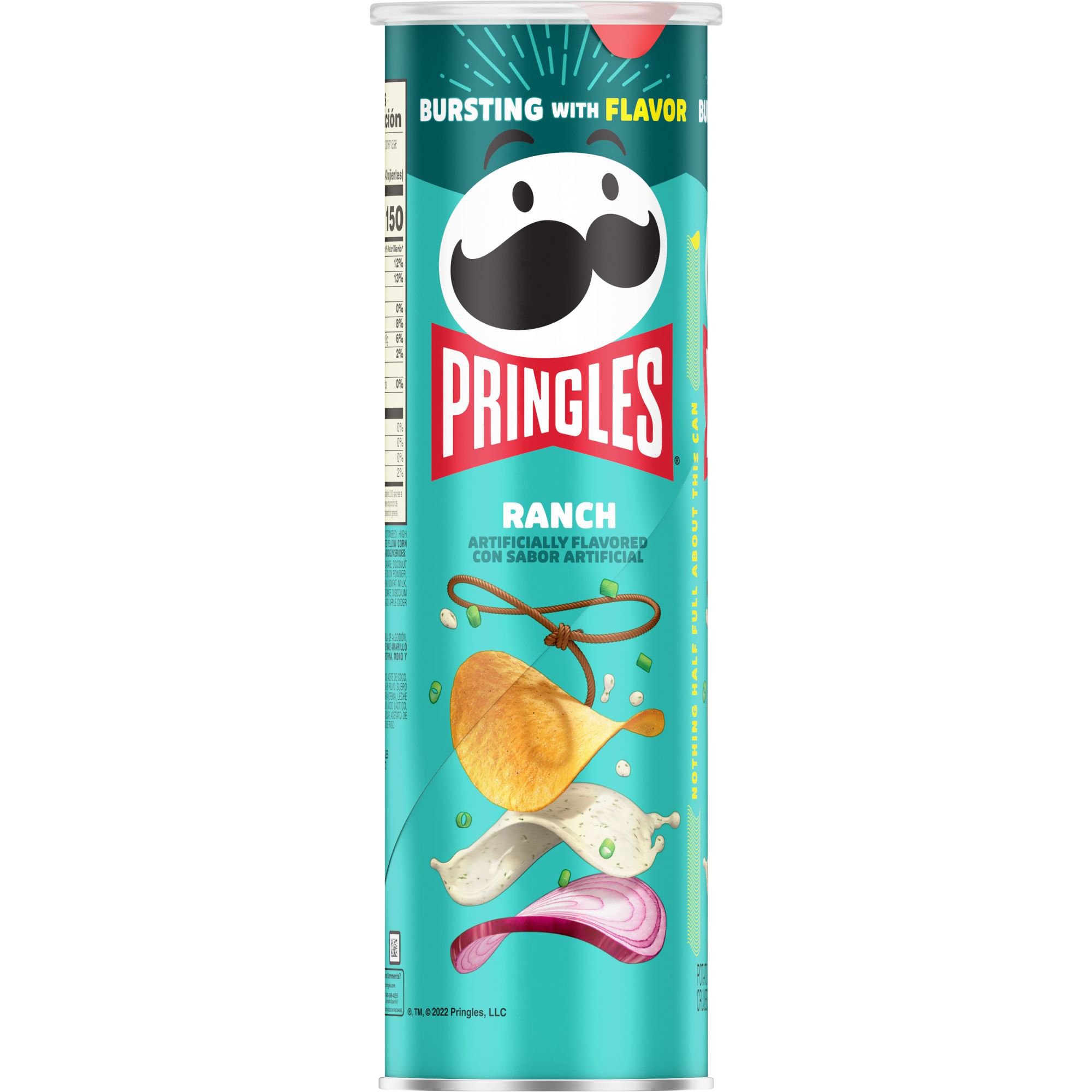 Pringles Ranch Potato Crisps Chips - Shop Chips at H-E-B
