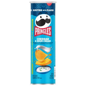 Pringles Cheddar & Sour Cream Potato Crisps Chips