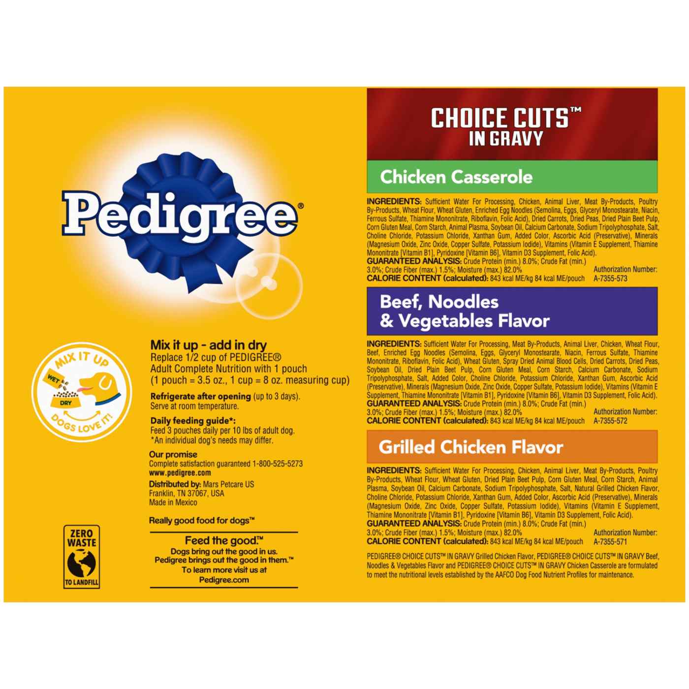 Pedigree Choice Cuts in Gravy Wet Dog Food Variety Pack; image 3 of 6