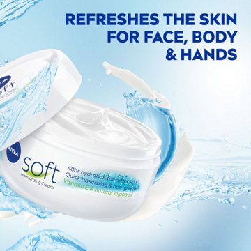 NIVEA Soft Moisturizing Creme Body