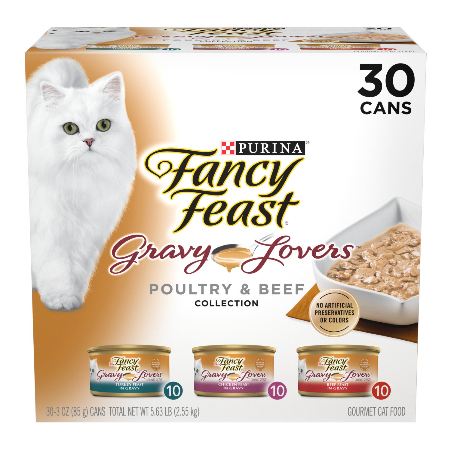 purina fancy feast gravy lovers