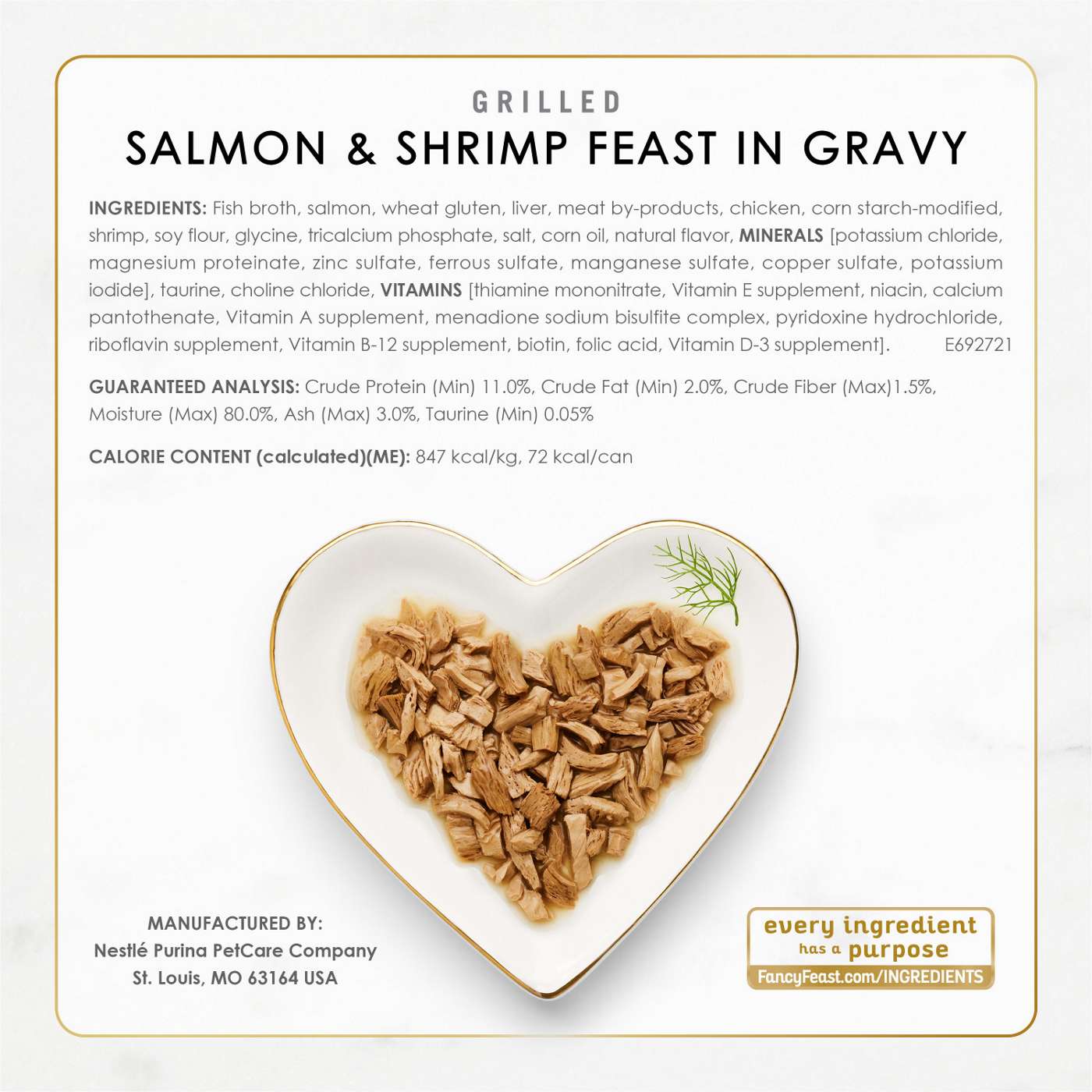 Fancy Feast Purina Grilled Wet Cat Food Variety Pack - Seafood Collection; image 3 of 6
