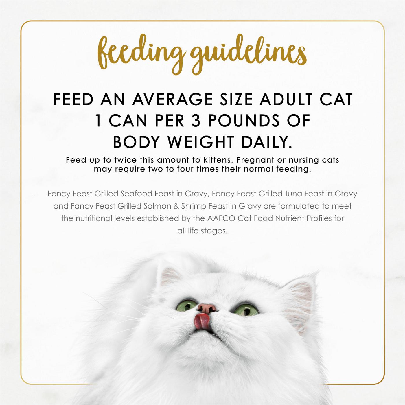 Fancy Feast Purina Grilled Wet Cat Food Variety Pack - Seafood Collection; image 4 of 6