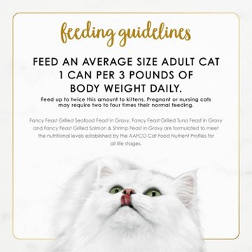 Fancy Feast Purina Grilled Wet Cat Food Variety Pack - Seafood Collection, 3 oz