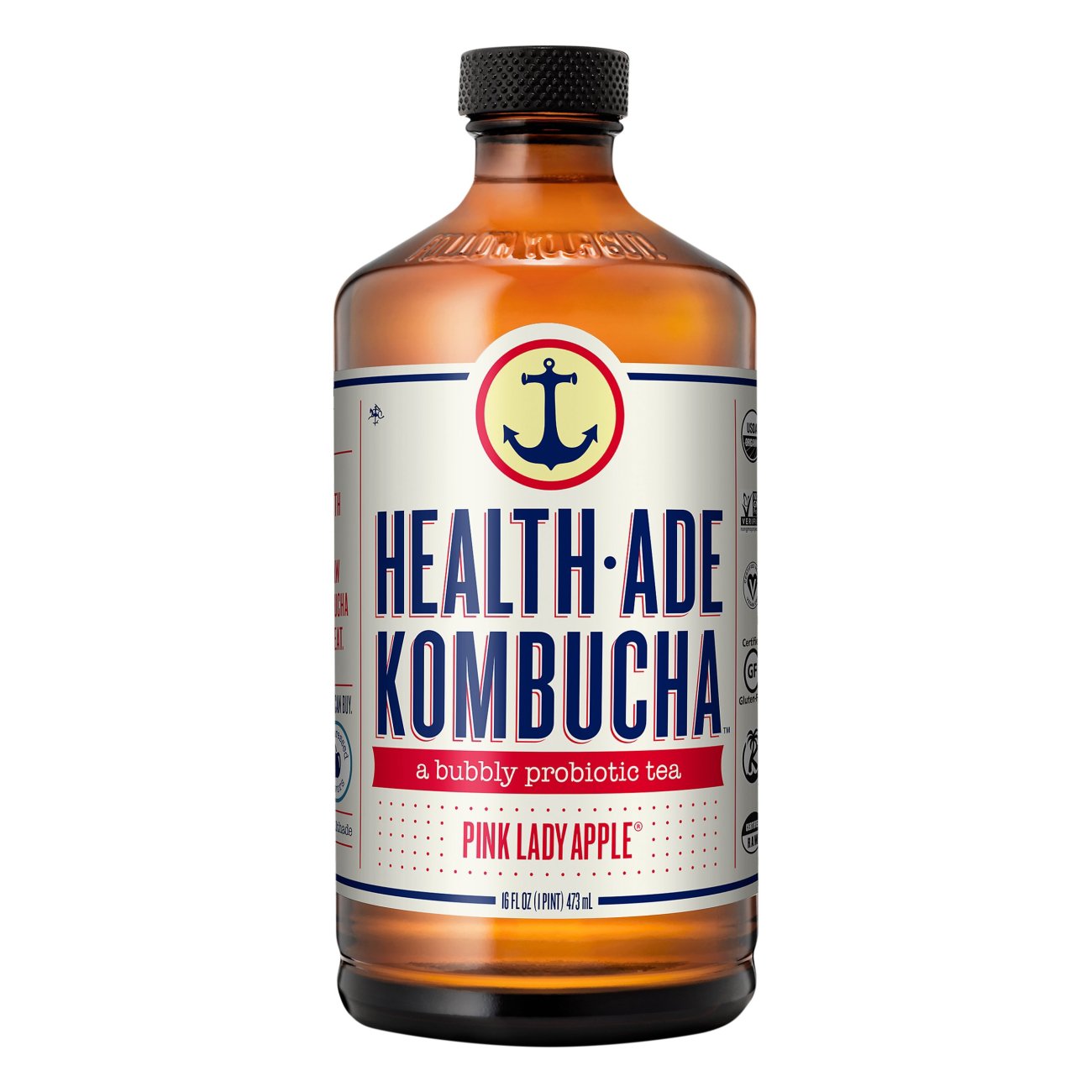 Health Ade Pink Lady Apple Organic Kombucha Shop Tea at HEB