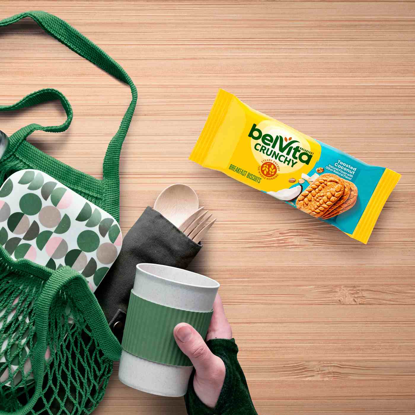 Belvita Toasted Coconut Breakfast Biscuits; image 3 of 10