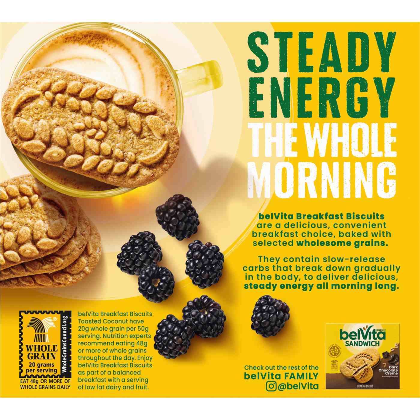 Belvita Toasted Coconut Breakfast Biscuits; image 10 of 10