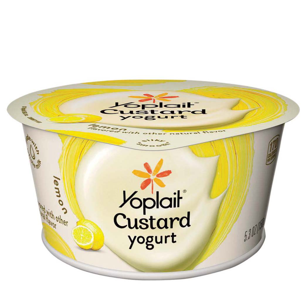 Yoplait Custard Lemon Yogurt Shop Yogurt at HEB