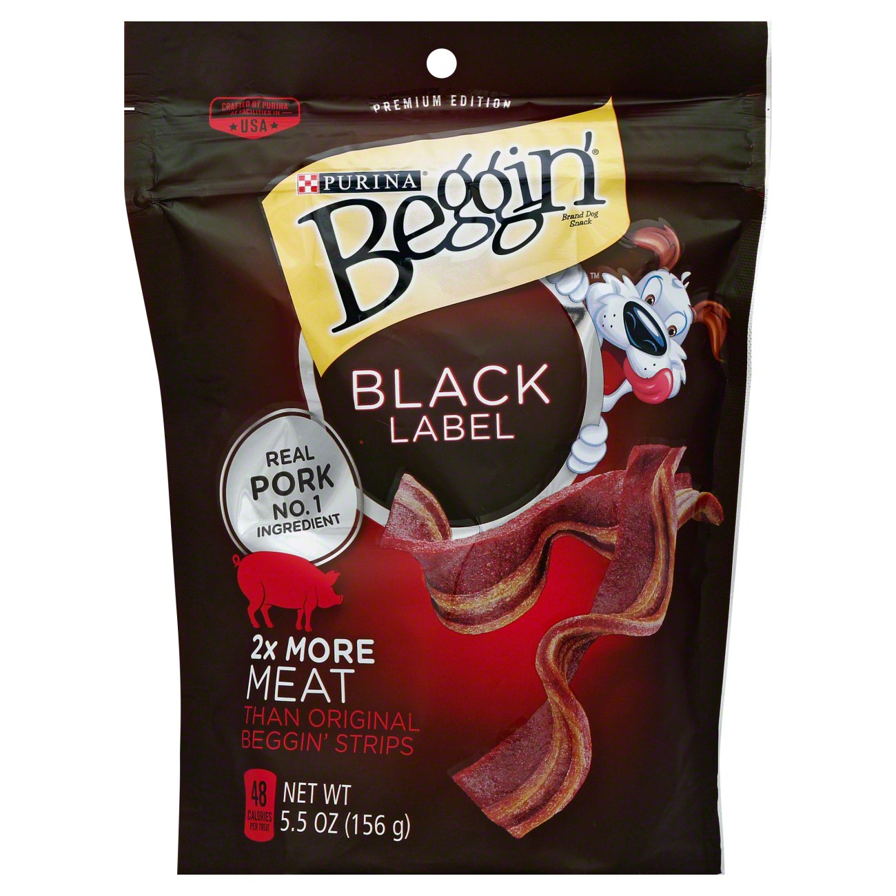 Purina Beggin' Strips Black Label Pork Dog Treats Shop Soft